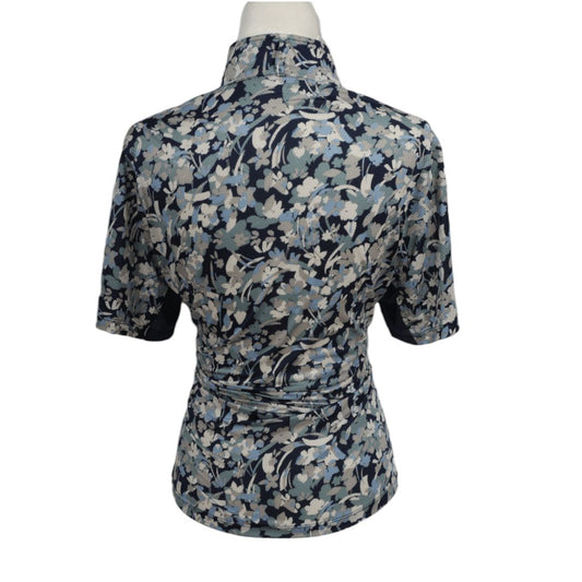 Kerrits 'Aire IceFil' Riding Shirt in Admiral Wild Flower - X-Large