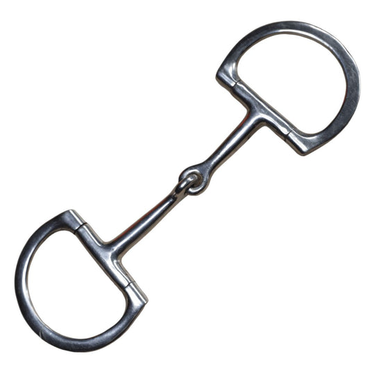 Dee Ring Snaffle in Stainless Steel - 5"