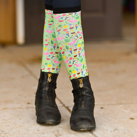 Dreamers & Schemers Tropic Like it's Hot Pair & a Spare Tall Socks - Youth