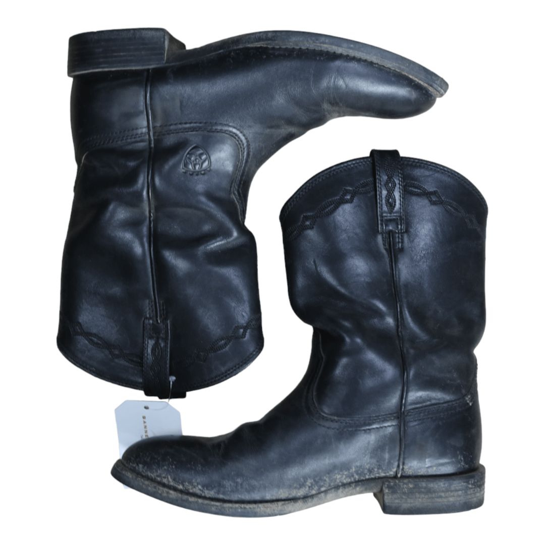 Ariat Heritage Western Roper Boot in Black - 8.5B