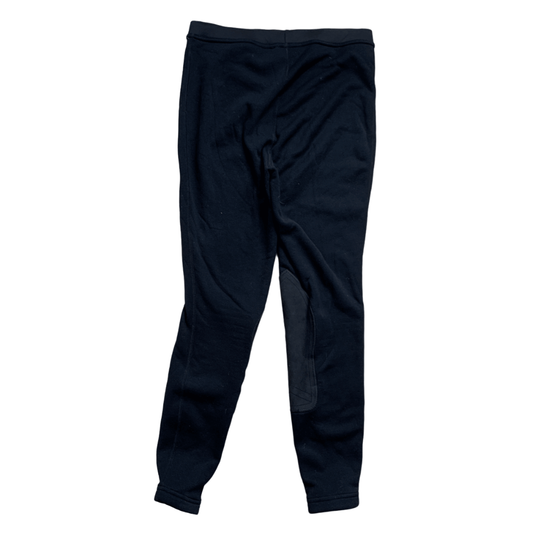 Ariat Fleece-Lined Winter Riding Tights in Black - Medium