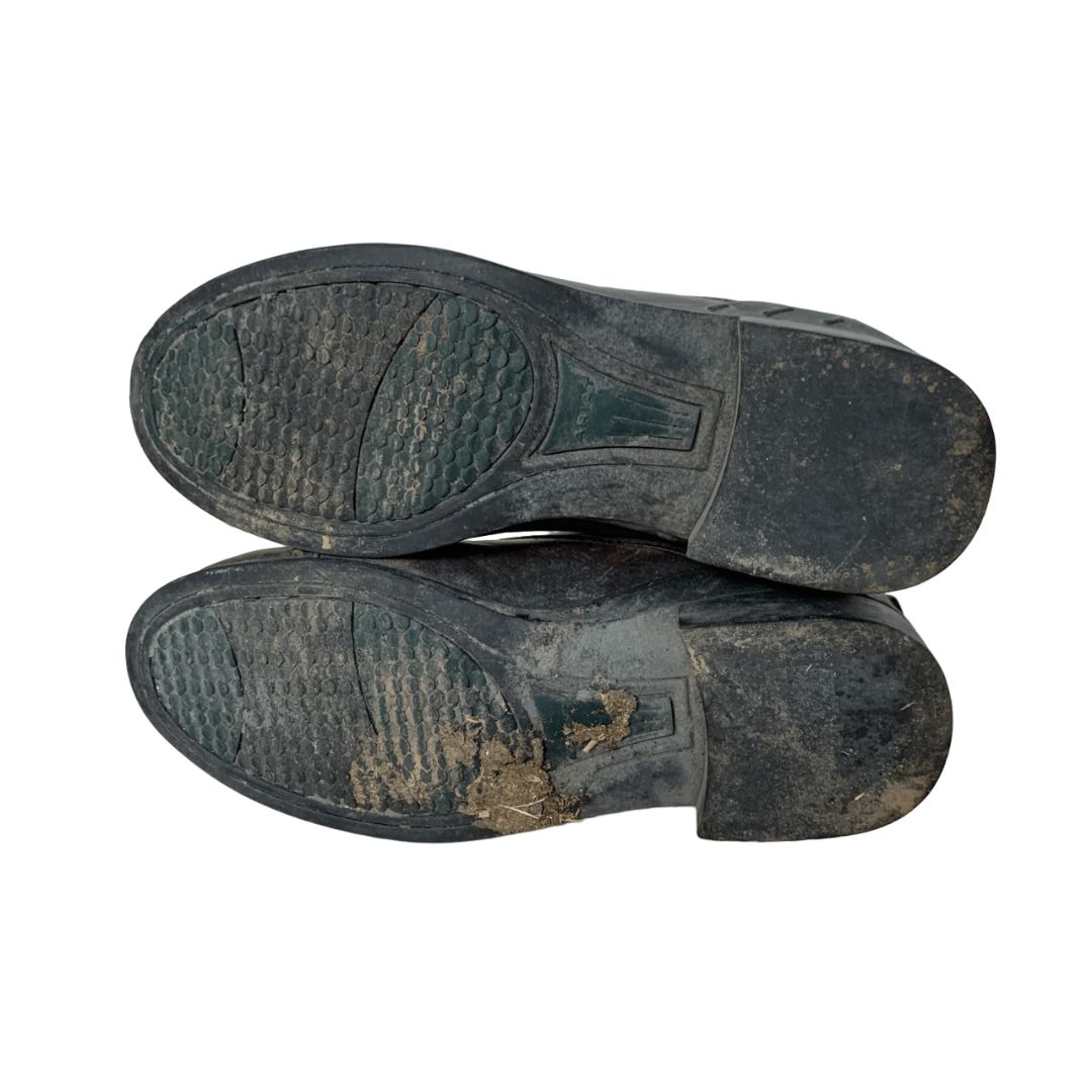 Ariat 'Devon' Front Zip Paddock Boots in Brown - 13