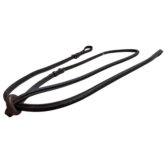 Bobby's English Tack Signature Series Square Raised Standing Martingale in Cognac - Pony