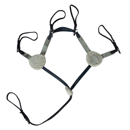 5-Point Breastplate in Brown - Full