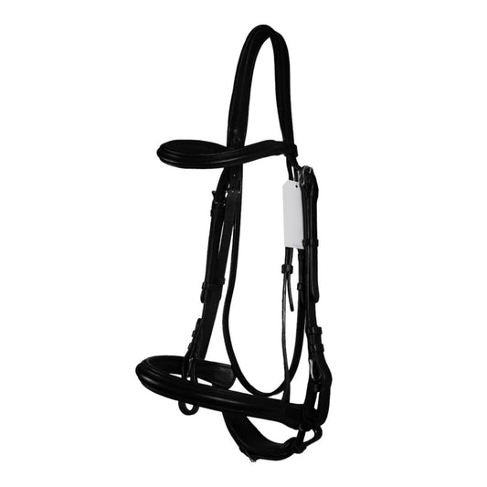 Plymouth by SmartPak Elite Dressage Bridle in Black - Extra-Full