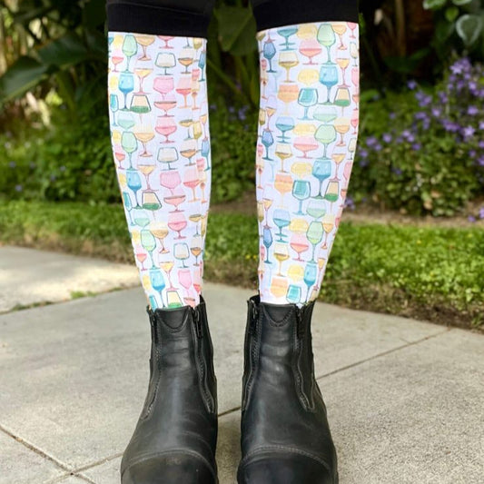 Dreamers & Schemers Wine Not Pair & a Spare Tall Socks - Adult