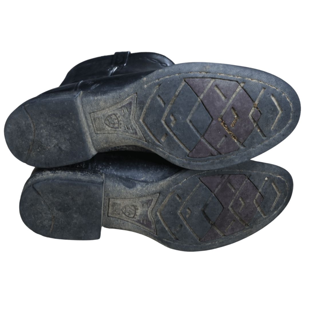 Ariat Heritage Western Roper Boot in Black - 8.5B