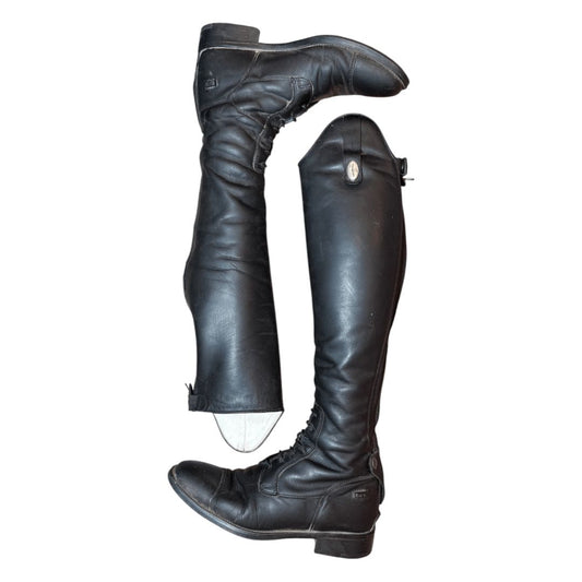 DeNiro Tricolore 'Amabile' Field Boot in Black - 37 / XXS / MA