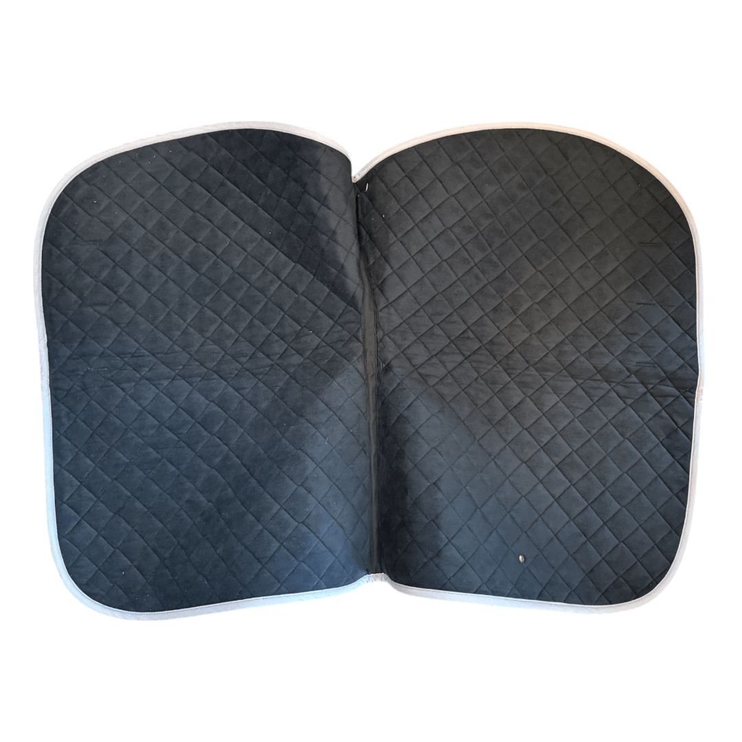 Ogilvy 'Profile' Saddle Pad in Navy - Full