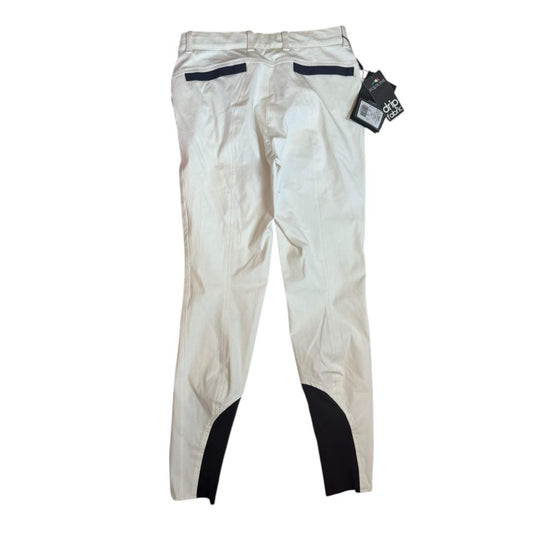 Equiline 'Nakine' Microfibre Breech in White - Woman's IT42 (US 28)