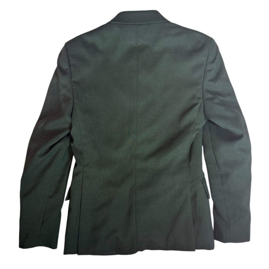 RJ Classic Washable Show Coat in Green Plaid - Youth 14R