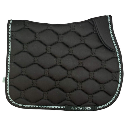 PS of Sweden Saddle Pad Jump Cotton Signature in Coffee - Full