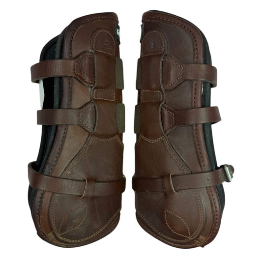 EquiFit CWD 'Luxe' Front boots in Havana - S/M (2)