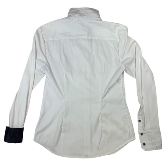 Asmar Equestrian Riding Shirt in White - Woman's Small