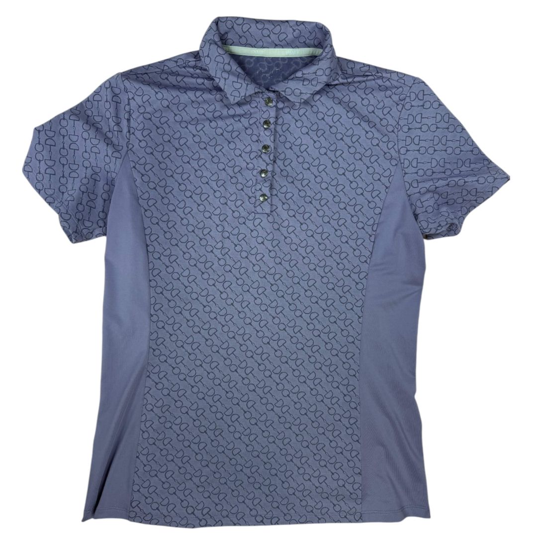 Dover Saddlery SS Shirt in Purple - Woman's Medium