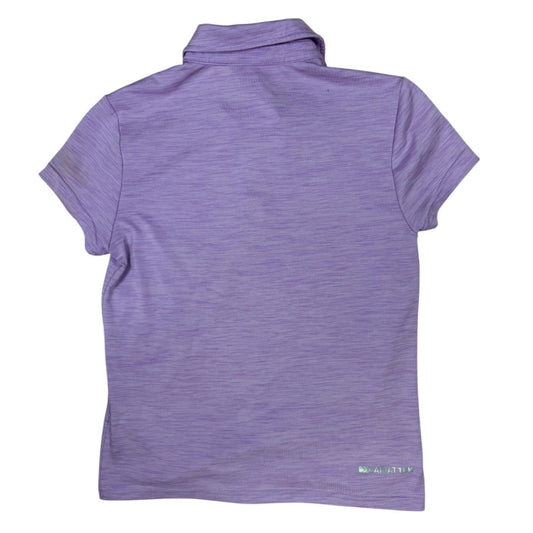 Ariat 'Laguna' SS Polo Shirt in Purple - Youth Large / 12