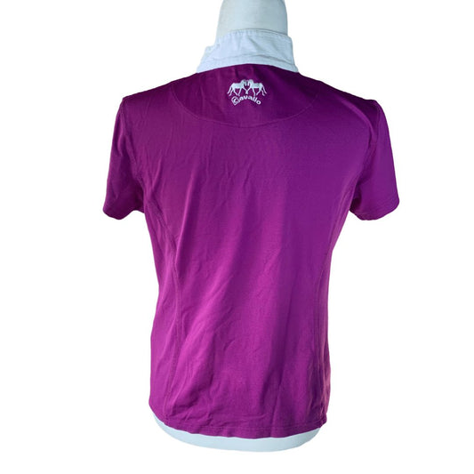 Cavallo Show Shirt in Plum - Woman's 12