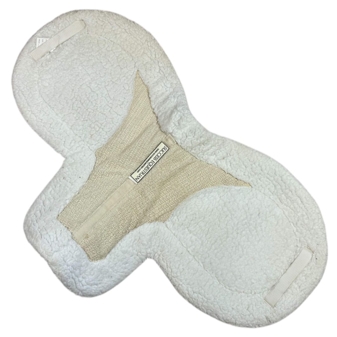 Success Equestrian No-Slip Deluxe Hunter Pad in White - Full