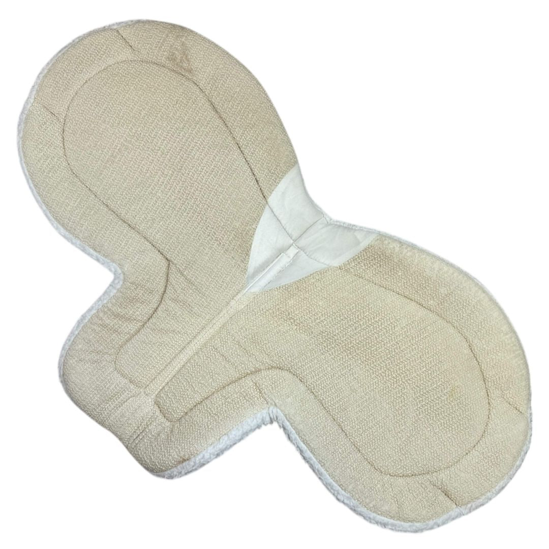 Success Equestrian No-Slip Deluxe Hunter Pad in White - Full