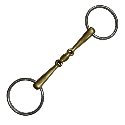 Loose Ring Snaffle with Oval Link in Copper - 6"