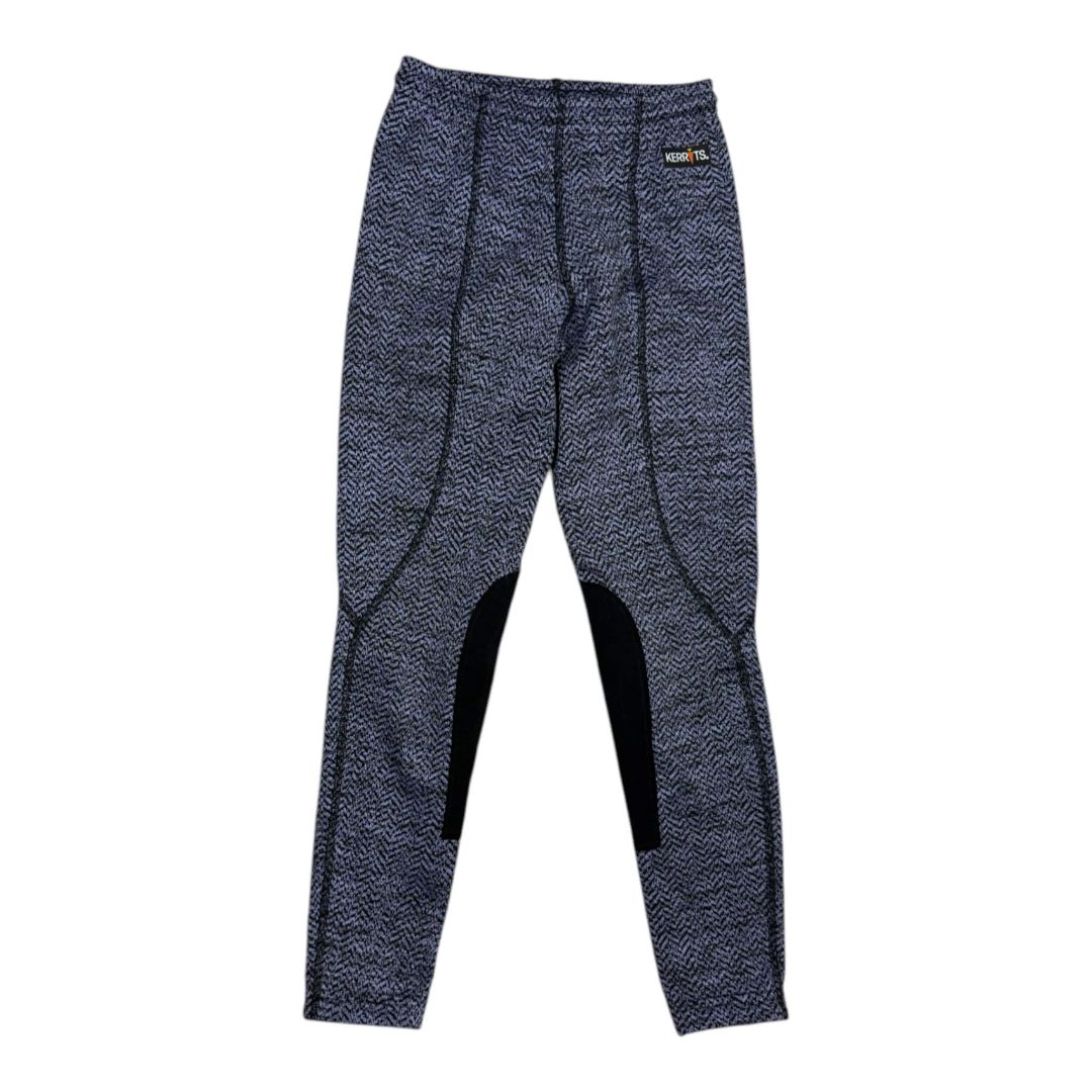 Kerrits Performance Knee Patch Tight in Purple - Youth XS