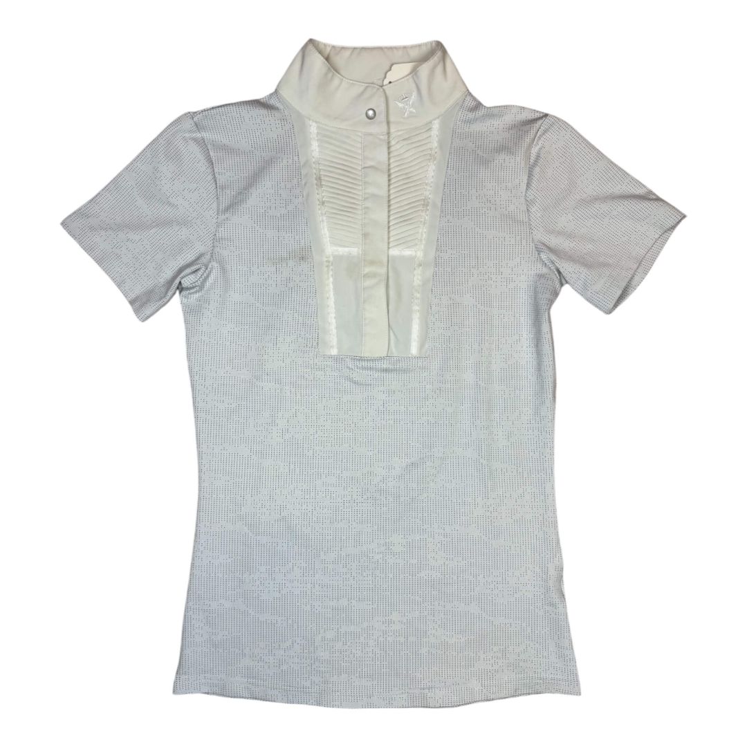 Kingsland 'Windy' SS Show Shirt in White - Ladies' X-Small