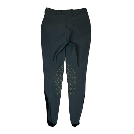 Cavalleria Toscana Logo Grip Breeches in Grey - Ladies' IT 36 (US 22)