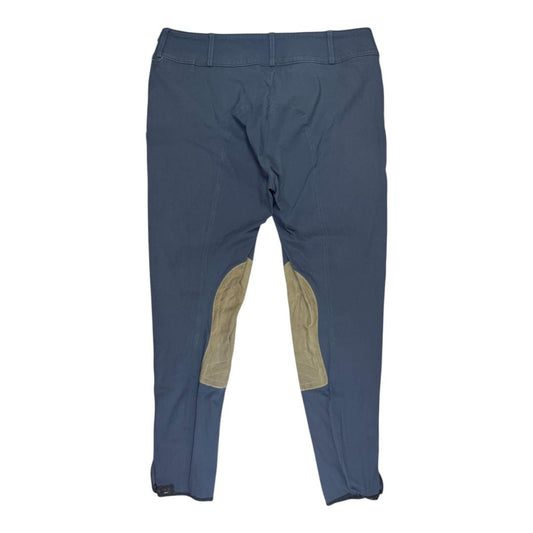 Tailored Sportsman 'Trophy Hunter' KP Breech in French Blue / Tan - Woman's 32
