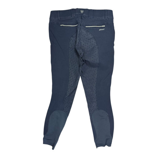 Ariat 'Tri Factor' Grip Full Seat in Navy - Woman's 32R