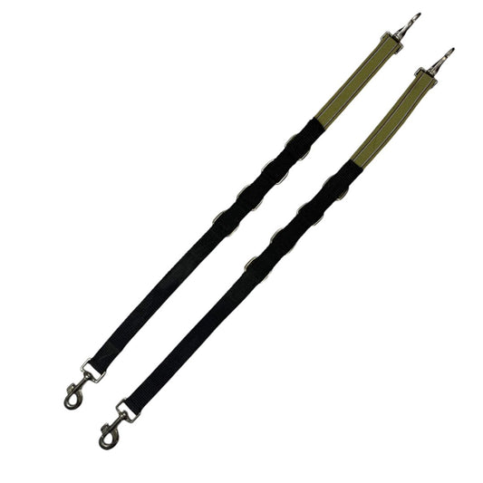 Performer's 1st Choice Nylon Side Reins in Black - Miniature/Pony