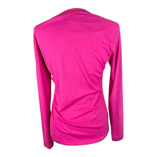 Asmar Equestrian Long Sleeve Sun Shirt in Pink - Large