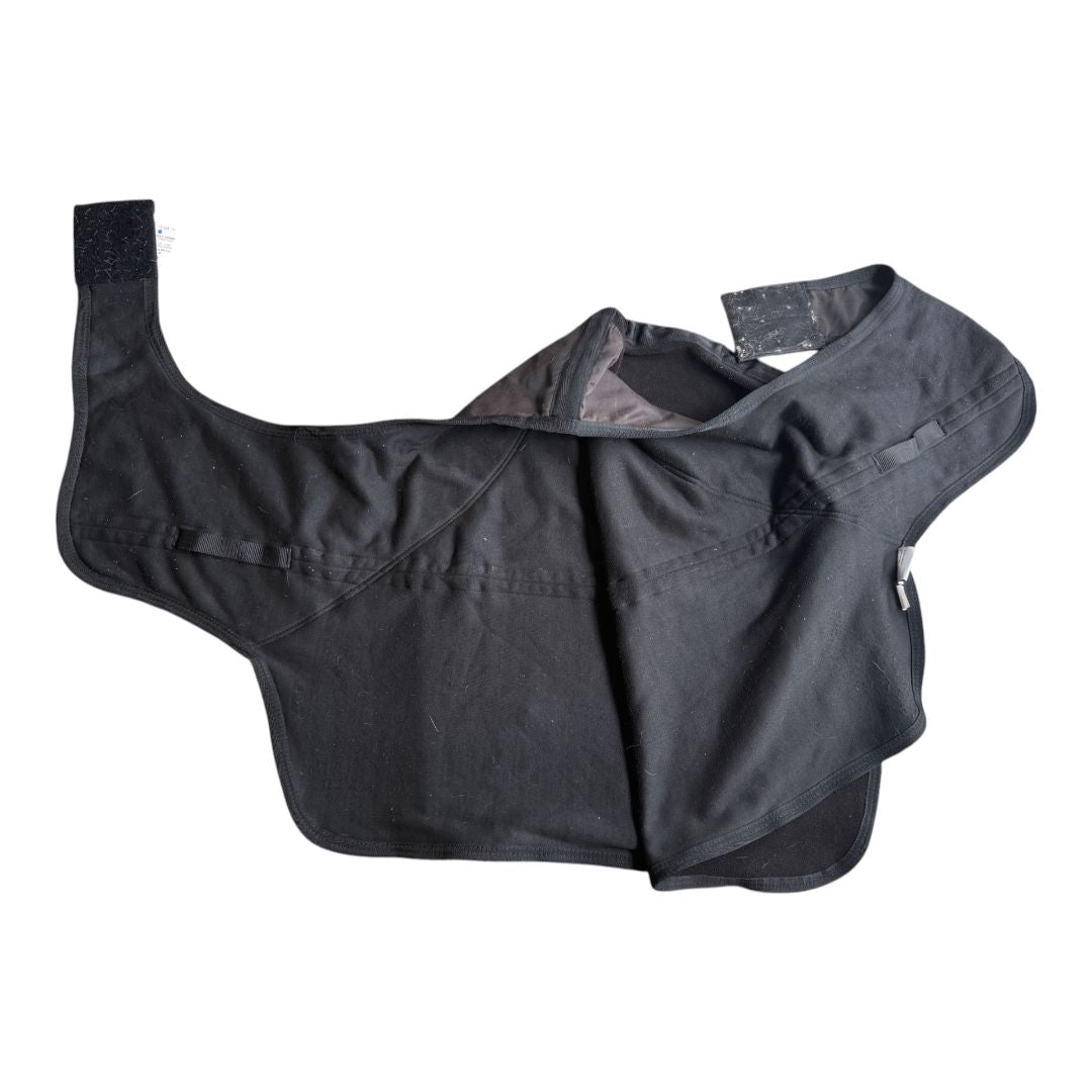 Back on Track Exercise Quarter Sheet in Black - 49"