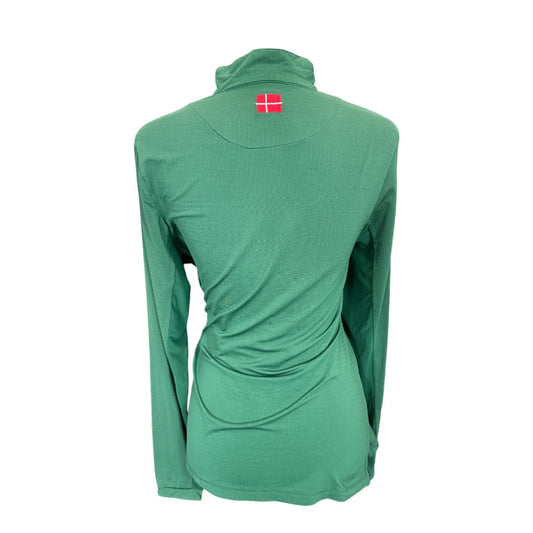 Kastel Denmark Long Sleeve Sun Shirt in Green - Woman's Large