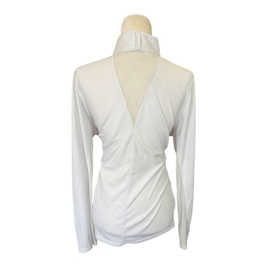 Kerrits Encore LS Show Shirt in White - Woman's X-Large