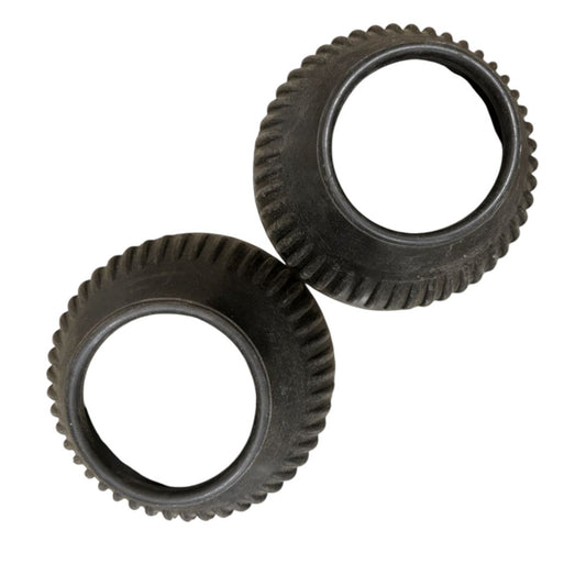 Kris Ribbed Bell boots in Black - Large