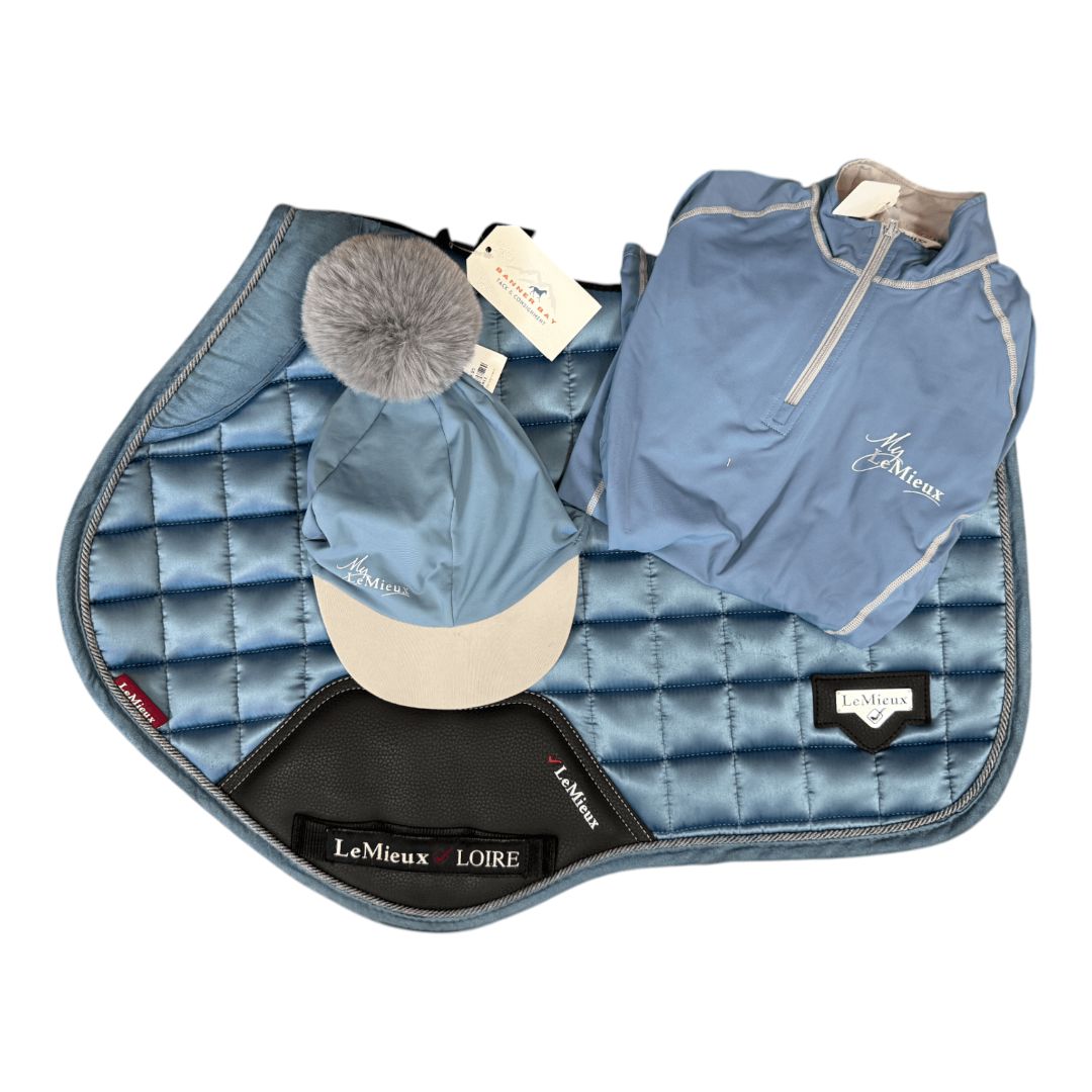 Le Mieux Classique LS Base Layer in Ice Blue - Woman's EU32 (US 0)