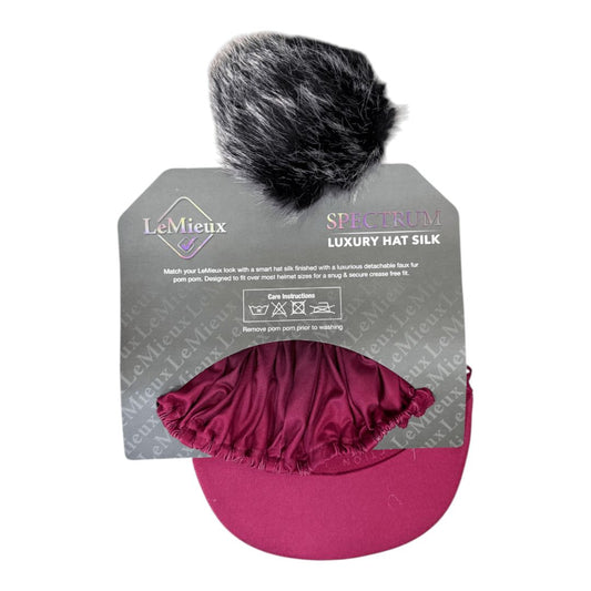 Le Mieux Spectrum Luxury Silk Hat in Mulberry Ombre