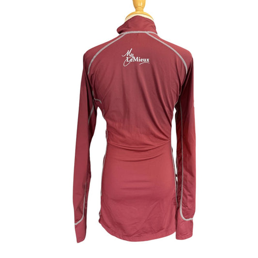 Le Mieux Classique LS Base Layer in Merlot - Woman's XXS