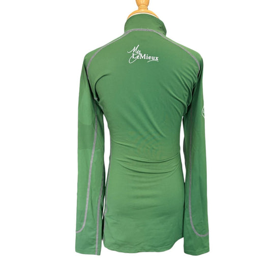 Le Mieux Classique LS Base Layer in Hunter Green - Woman's XXS