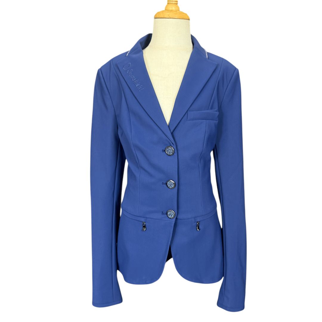 Samshield 'Victorine Crystal' Show Coat in Midnight Blue - Woman's 2