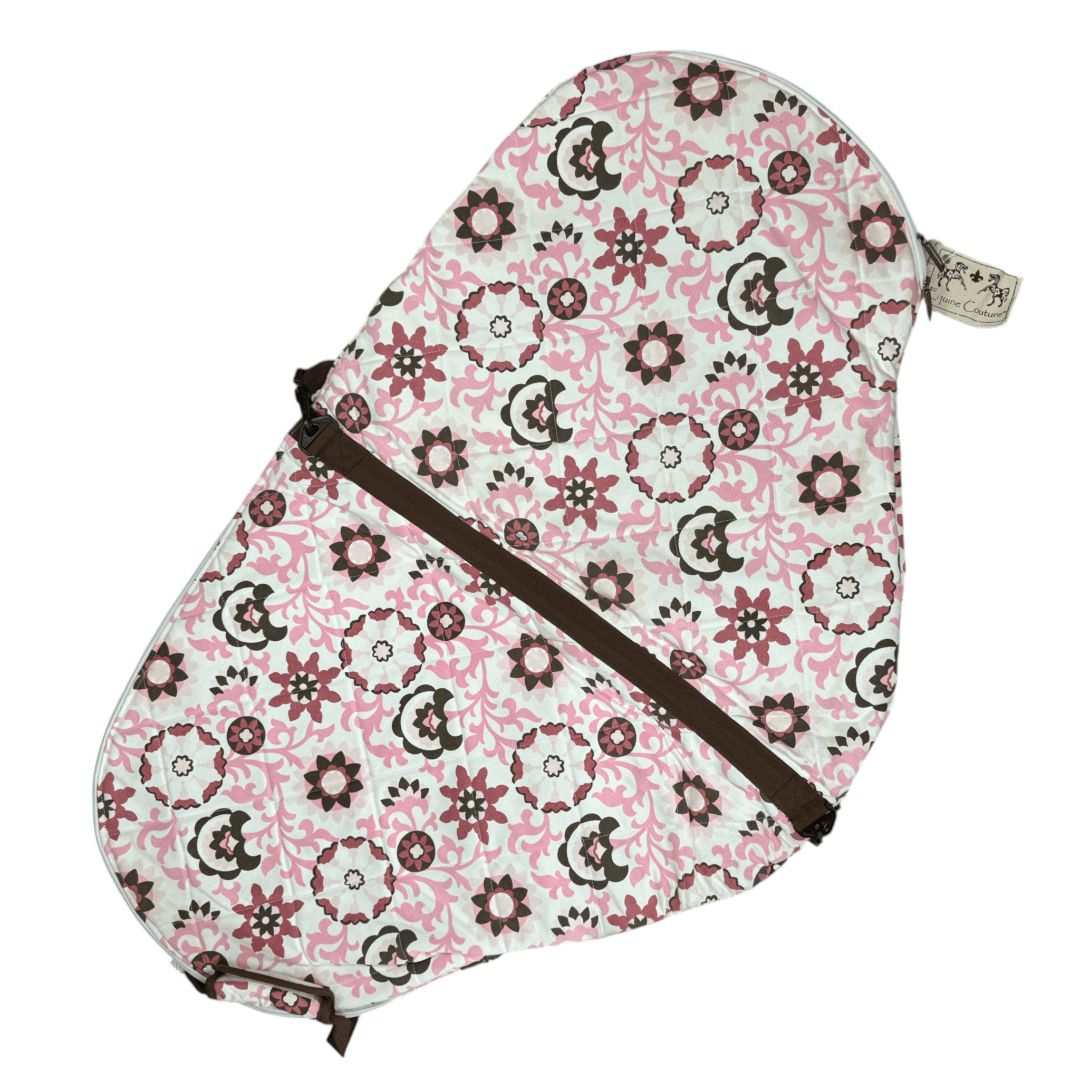 Equine Couture Saddle Bag in Pink / Brown