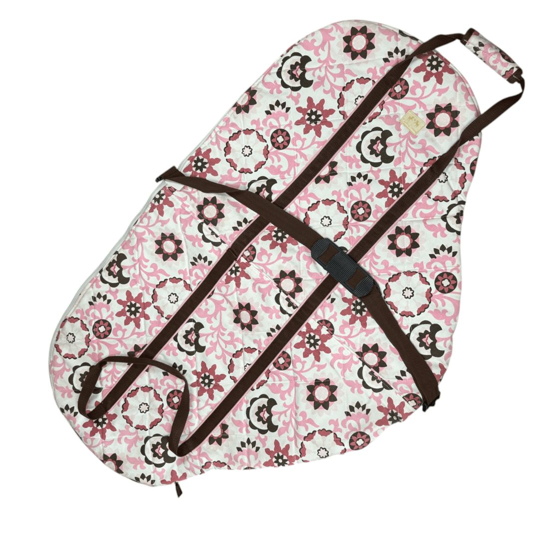 Equine Couture Saddle Bag in Pink / Brown