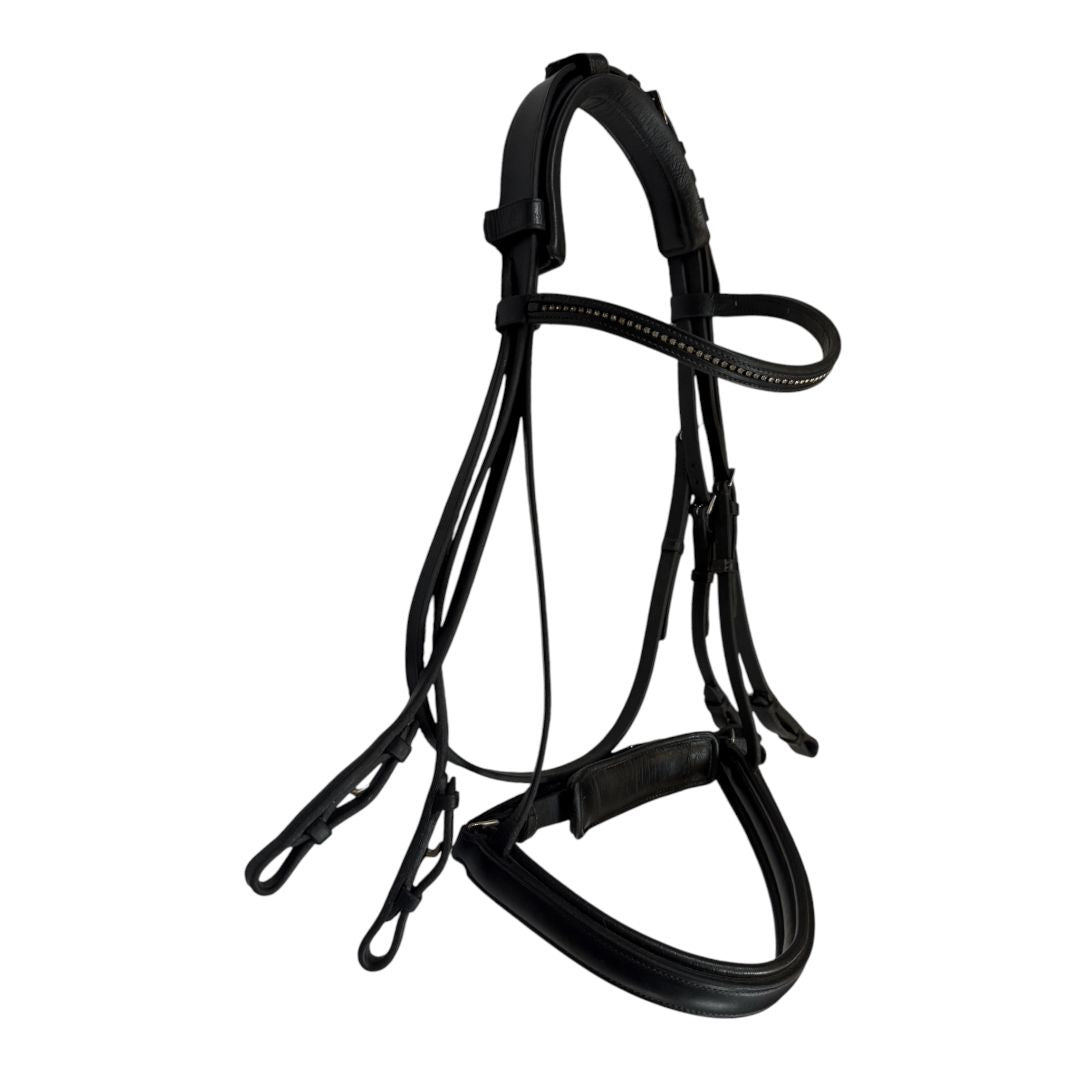 G. Passier & Sohn Double Dressage Bridle in Black - Full