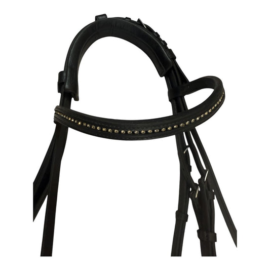 G. Passier & Sohn Double Dressage Bridle in Black - Full