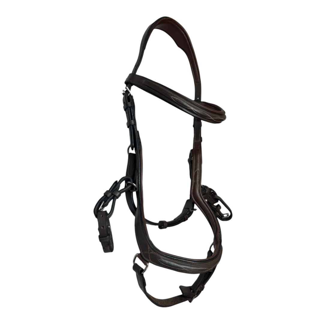 Horseware Micklem Competition Bridle in Brown - Full