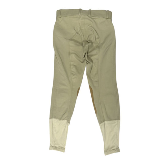 Ovation 'Celebrity' Knee Patch Breeches in Tan - Youth 12