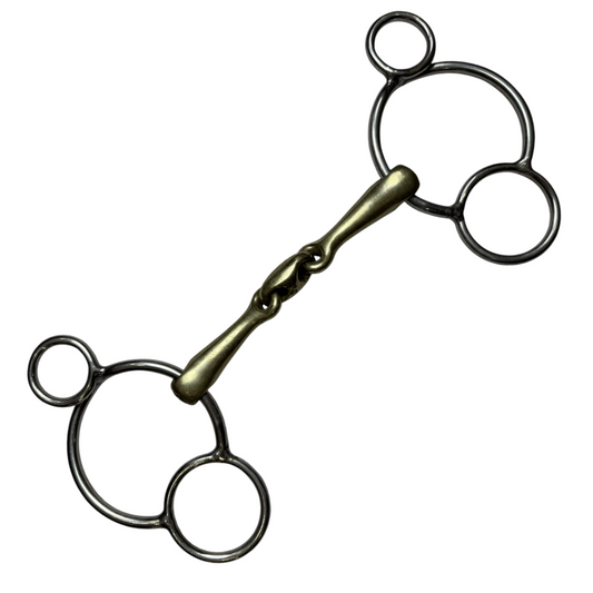 Herm Sprenger KK Ultra Universale 3-Ring Snaffle in Sensogan - 5"