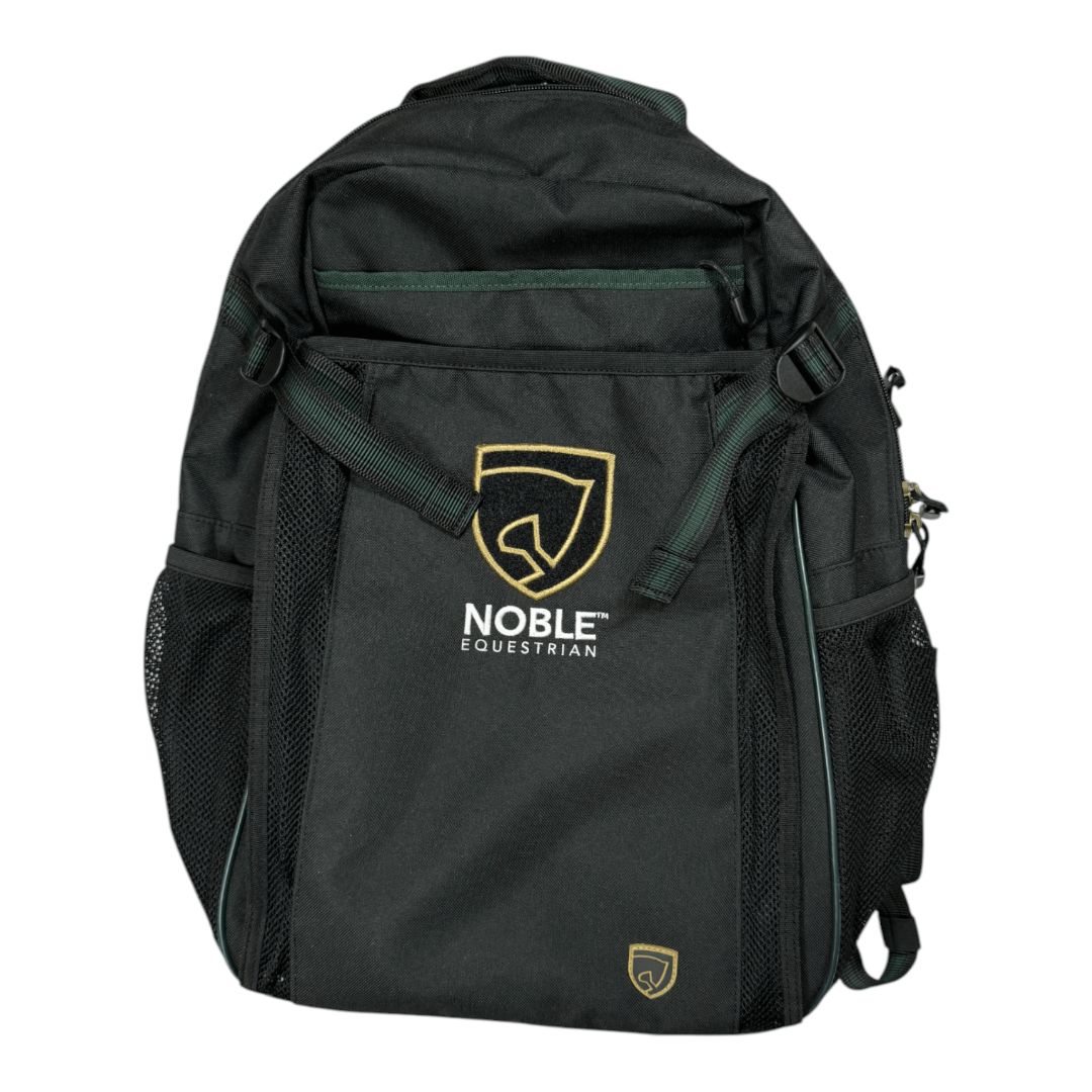 Noble Equestrian 'Ringside' Backpack in Black
