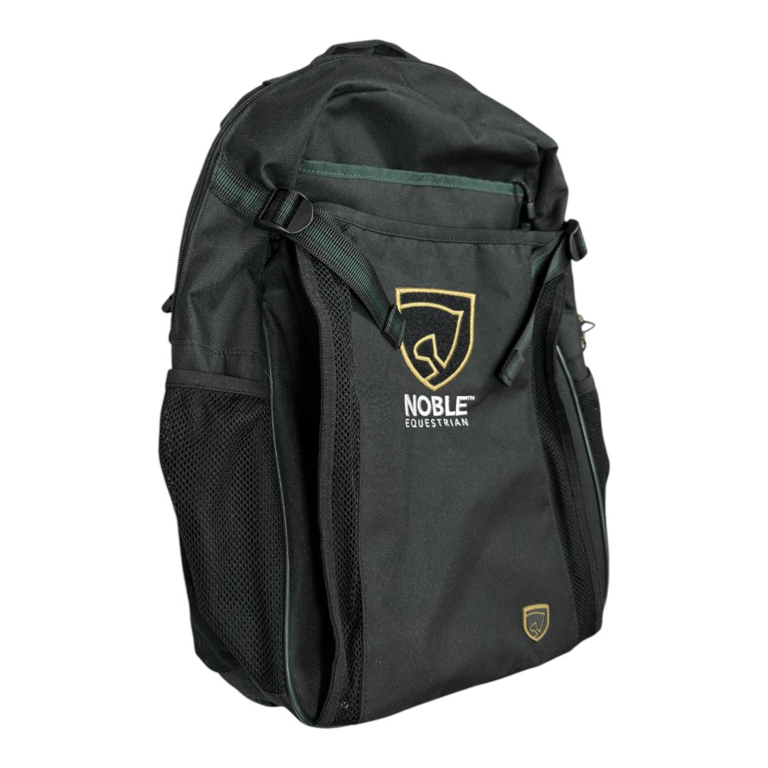 Noble Equestrian 'Ringside' Backpack in Black