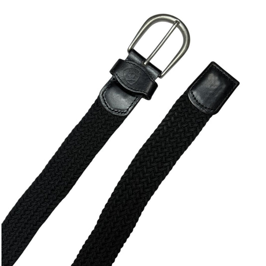 Ariat 'One Rail' Woven Belt in Black - Medium/Large